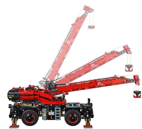 Конструктор LEGO Technic 42082 Подъёмный кран для пересечённой местности